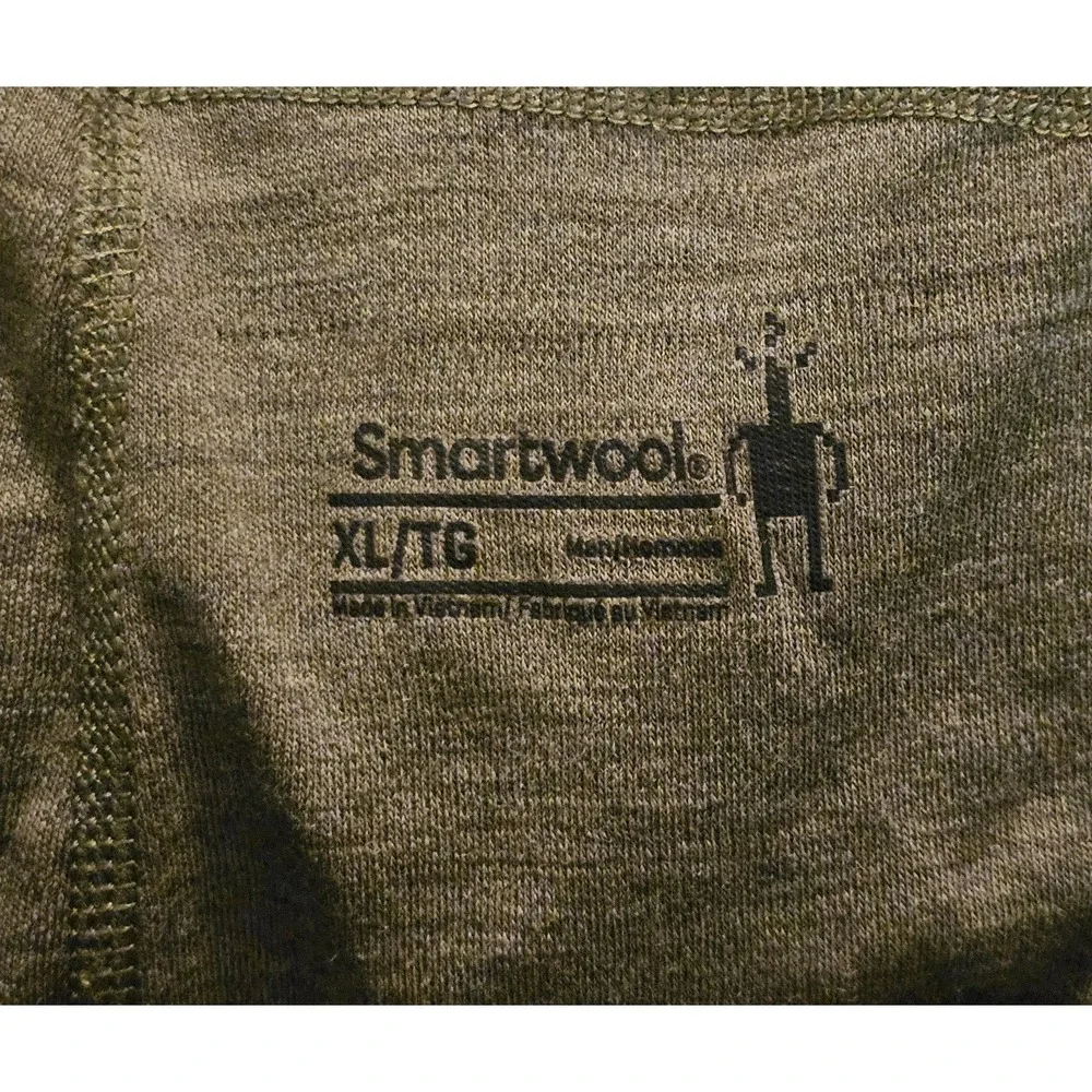 Men's SMARTWOOL Classic Thermal Merino Base Layer Bottoms‎ XL MOSS HEATHER